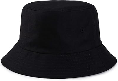 Classic bob hat in hot cotton for men and women, fisherman's pool hat, 6 colors (color: black, size: one size).. Shop smart, shop DIAYTAR - Nigeria's most affordable e-commerce platform with nationwide delivery.