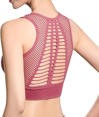 Sports bra without seams with high impact for women, hollow fabric keeps you cool and dry for intense training.. The best online shopping experience in Nigeria — DIAYTAR delivers it all.
