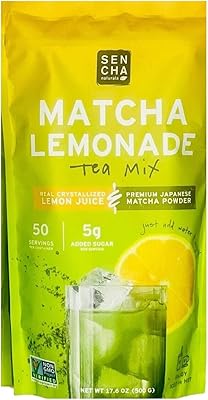 Matcha tea mixture and organic lemon with high quality Japanese matcha powder (50 portions) 17.5 oz.. Shop without compromise at DIAYTAR NIGERIA, where quality, affordability, and quick delivery coexist.