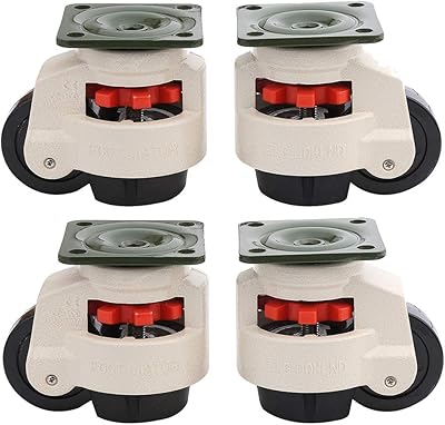 Game of 4 Katsu casters, 200 kg load capacity, casters with retractable mobile levels GD-40F for heavy machinery welding table 5505644.. Enjoy a hassle-free shopping experience with DIAYTAR Nigeria, where products are categorized for your convenience and delivery is always on time.