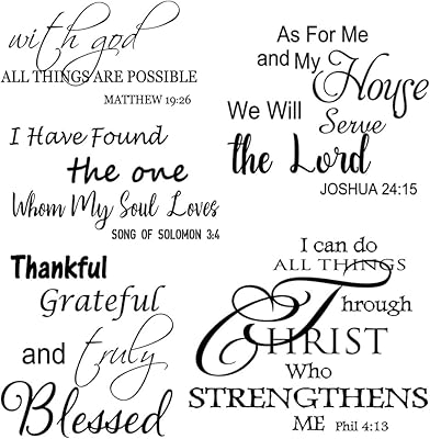 Vinyl wall stickers with Bible verses, inspiring quotes, wall stickers to take off and stick, religious wall decoration for living room, bedroom, desk, bathroom... Shop like never before with DIAYTAR NIGERIA's comprehensive marketplace and budget-friendly shipping.