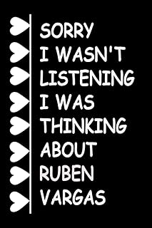 Sorry, I was not listening, I was thinking of Ruben Vargas: (6x9) 120 pages, Ruben Vargas Ruben notebook, newspaper to write notes / a perfect gift ... Lovers / birthday gifts for football enthusiasts.. Shop with purpose and save with DIAYTAR NIGERIA's extensive platform and nationwide delivery service.
