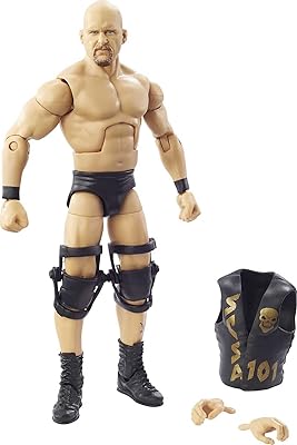 WWE Stone Cold Steve Austin Royal Rumble Elite figurine with equipment and accessories.. DIAYTAR NIGERIA: Bringing quality products to your doorstep at prices that won't break the bank.