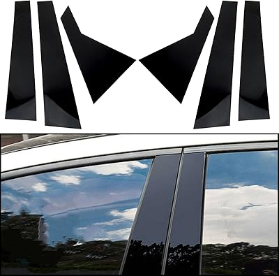 6 Pieces/Car Central Column Set B + C Decorative Molds Window Window for Hyundai Sonata 2015-2019, adhesive anti-reflective Onyx Effective Effective Standing Strip.. Unlock access to a wide range of products with DIAYTAR NIGERIA's affordable e-commerce platform.