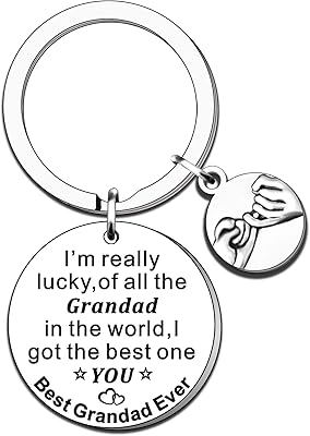 TE TOVIN keychain, granddaughter gifts of granddaughter, grandson, birthday, Christmas-I'm really lucky, of all the big ones in the world, I have the best than you, money, one size.. With DIAYTAR Nigeria, you can browse through thousands of items at the best prices. Place your order today and receive it in less than a week.