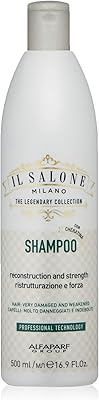 The Milano the Legendary Salon Alfaparf Collection Group Professional Shampoo with keratin for very damaged hair - Rebuilding, strengthening and repairing - Premium quality - 16.91 FL OZ / 500 ml.. DIAYTAR NIGERIA: Connecting Nigerians with affordable products through our expansive e-commerce platform.