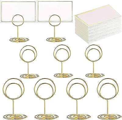 24 High quality golden table's table holder and 24-stabb brand with gold leaf edges, card holder, tablet carrier, photos holder for table centers, wedding, birthday, birthday.. DIAYTAR NIGERIA transforms dreams into deliveries with our affordable prices and reliable shipping.
