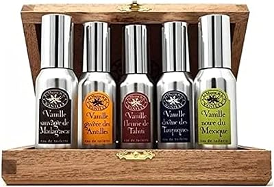 Wooden box La Maison de la Vanilla 5 x 30 ml.. Explore limitless products on DIAYTAR Nigeria — at the lowest prices.