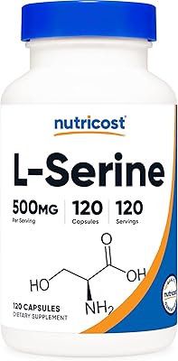 Nutricost L -Sérine 500 mg, 120 capsules, 120 portions - vegetarian capsules, GMO -free, gluten -free.. Shop smarter, not harder with DIAYTAR NIGERIA - thousands of products at your fingertips with affordable delivery.