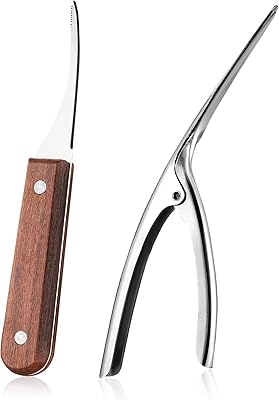 Devine Tool Shrimps and peeles - Stainless steel 304 2 Pieces Shrimp Cleaner Shrimps Cuiser Kitchen Tools for Divine Shrimp Machine.. Shop with confidence on DIAYTAR Nigeria — quality products and timely delivery.
