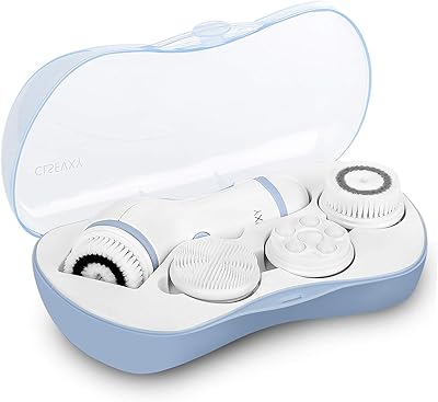 Face brushes, set of waterproof cleaning brushes with 4 exfoliating brush heads - Full CLSEVXY facial hygiene system - microdermabrasion for soft exfoliation and in -depth exfoliation... DIAYTAR NIGERIA combines affordability, variety, and convenience with nationwide delivery services.
