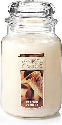 Yankee Candle Classic Candle with French vanilla, large 22 oz pot with unique wick, combustion duration of more than 110 hours.. Shop confidently with Nigeria's most trusted e-commerce platform, offering swift and affordable delivery.