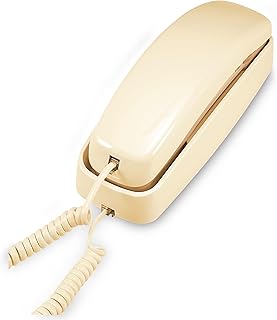 Trimline 210 wired residential phone 210, no required sector supply, improved easy wall mounting, large lit keyboard, 13 -speed numbering, rehearsal of the last number, mute, volume control, beige beige.. From big brands to everyday basics — DIAYTAR Nigeria has you covered.