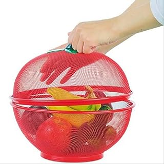 Showway iron cover and covers for kitchen dishwasher, knit drainer basket for fruit table decoration, multifunction for domestic use, red.. Experience the ease of digital shopping with DIAYTAR NIGERIA's affordable and diverse marketplace.
