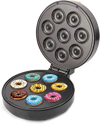 FAONO electric donut machine for breakfast, adapted to children, non-stick coating for breakfast, snacks and desserts with European socket.. Everyday deals, every category — only on DIAYTAR Nigeria.