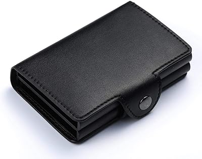 Automatic intelligent wallets - capacity of 20 cards, anti -theft. - black.. Unlock a world of affordable products with DIAYTAR NIGERIA's expansive e-commerce platform.