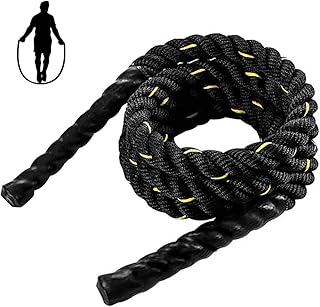 Heavy jumping ropes of 1.3 kg, Heavy Sautering Strong for Adult Men and Women, Complete Body Training, Hufficulation in the Room Salle to improve strength and develop muscles.. Need it fast? Need it cheap? Choose DIAYTAR Nigeria.