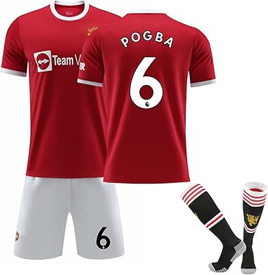 Ronaldo 2021/22 football jersey set, sports t-shirts and shorts for adults/children, set of football jersey for children and boys, gifts (size: s, color: n ° 6).. DIAYTAR NIGERIA brings the marketplace home to you with affordable prices and delivery in 5-8 days.