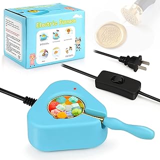 Electric wax heater, fast melting wax wax seal with wax spoon and epilate tag for wax tampon, wax seal kit for wax to seal letter.. DIAYTAR NIGERIA: Where every Nigerian finds what they need at prices they can afford, delivered promptly.