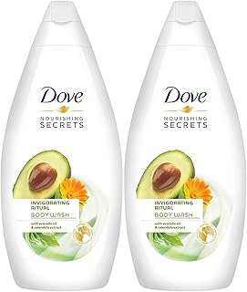 Nourishing body cleaner Dove secrets, avocado oil and calendula extract, 500 ml, pack of 2.. DIAYTAR NIGERIA transforms dreams into deliveries with our affordable prices and 5-8 day shipping.