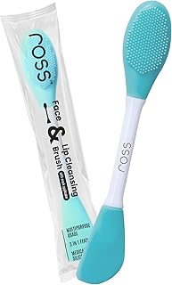 Ross silicone facial mask applicator and cleansing brush for lips made with extra soft and healthy silicone hair for soft exfoliation (turquoise).. DIAYTAR NIGERIA: Making online shopping accessible to all Nigerians with our affordable platform.