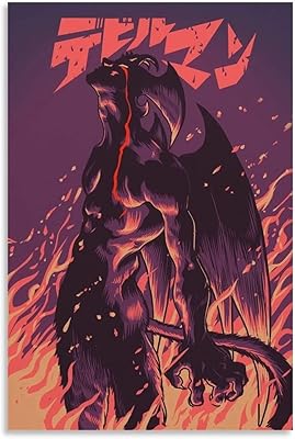 Seapman Devilman Cry Baby Printing On Canvas Interior Decoration Posters, Aesthetic Wall Poster Without Size 12 x 18 inches (30 x 45 cm).. Unlock endless possibilities with DIAYTAR NIGERIA's affordable marketplace and reliable delivery service.