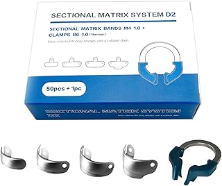 Windplusia dental sectional matrix system, rechargeable aligners, circumferential sectional metallic aligners, nickel -titane clasp and resin support - D2.. Your ultimate shopping destination, DIAYTAR NIGERIA combines extensive selection with affordable shipping.