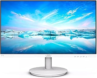 Full HD Philips 271v8W 27 inch - White LED monitor.. Experience the convenience of boundless shopping with DIAYTAR NIGERIA's affordable platform and quick shipping.