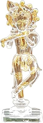 Idol sculpture esplanade Krishna Kishan Murti (5.25 inches) | crystal glass.. Experience the power of choice with DIAYTAR NIGERIA's vast catalog and affordable 5-8 day delivery.