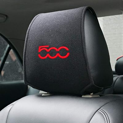 2 rooms car seat headrest cover for Fiat 500 Punto Abarth 500 Stilo Ducati Palio Bravo Doblo All Automobile Accessories Models Protective Cushion.. DIAYTAR NIGERIA brings the market to your fingertips with affordable prices and swift delivery services.