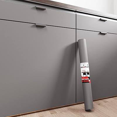DecoTalk Matter gray self-adhesive wallpaper to stick and take off, neutral decorative contact paper, 12 x 120 inch wallpaper roll for shelves, cabinets, children's bedrooms, desk, living room, wall table.. DIAYTAR NIGERIA brings the market to your screen with thousands of affordable products delivered to your door.
