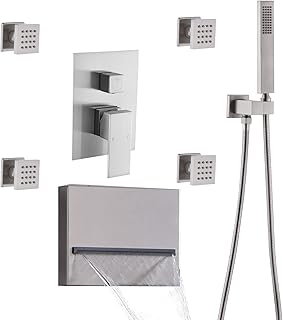 Simple Creative VSS VSS Shower Tap Set with Cascade Space.. Experience the convenience of online shopping with DIAYTAR NIGERIA's reliable 5-8 day delivery service.