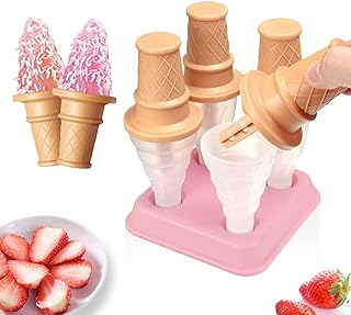 Delfino ice creams Lot of 4 trays for machine with cardboard support.. DIAYTAR NIGERIA makes online shopping accessible with our budget-friendly prices and reliable shipping.