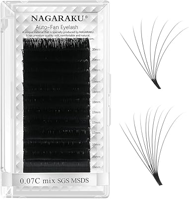 Volume extensions of natural eyelash auto fan false eyes lahes.. Quick delivery. Quality products. Great deals. That’s DIAYTAR Nigeria.