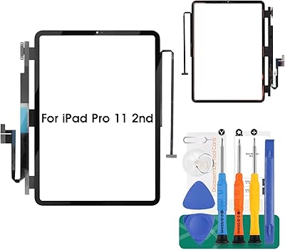 For iPad Pro 11 2020 Replacement of the touch screen for iPad Pro 11 2020 A2068, A2230, A2228, A2231, repair kit of touch screen scanning panel (without LCD).. Discover why millions choose DIAYTAR for affordable online shopping with delivery in just 5-8 days.