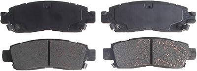 Game of rear rear disc brakes in ceramic AC Delco 14d883ch silver with metal parts.. DIAYTAR NIGERIA makes every shopping desire a reality with affordable prices and delivery in 5-8 days.