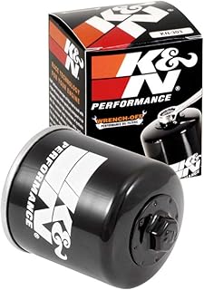 Oil filter for K&N motorcycle: high quality performance designed to be used with synthetic or conventional oils: for Honda, Kawasaki, Polaris and Yamaha KN-303.. Shop without boundaries at DIAYTAR NIGERIA, offering affordable products with convenient delivery times.