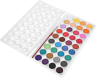 Set of 36 -colored watercolor paint with high -end travel mixture, includes a brush, perfect for artists, beginners, children, adults and professionals.. DIAYTAR NIGERIA: Where quality meets affordability, with thousands of products delivered in less than 8 days.