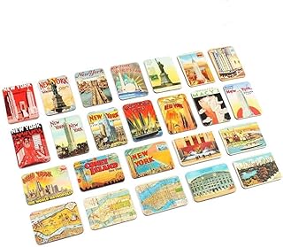 24 pieces set of magnets for refrigerator Souvenirs de New York magnetic magnets for refrigerator decoration of the house accessories.. DIAYTAR NIGERIA brings the marketplace to your screen with affordable products delivered in 5-8 days.