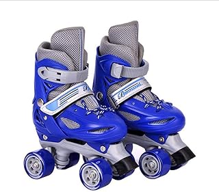 LSZ adjustable skate shoes for children, 4 double row wheels with all the wheels, fun for girls and women.. DIAYTAR NIGERIA brings satisfaction with every purchase through affordable prices and prompt shipping.