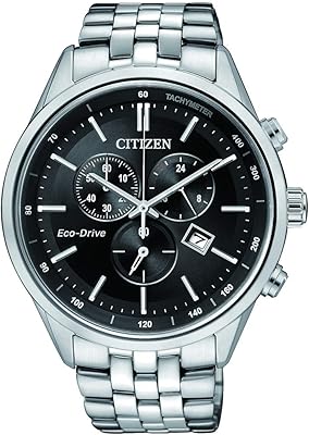 Analog stainless steel watch with solar energy for men citizen (AT2140-55e).. From tech to toiletries, DIAYTAR Nigeria delivers without delay.