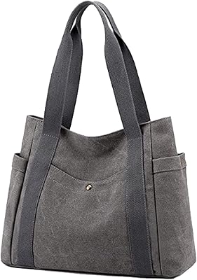 Vintage canvas shoulder bag for women Large catch-all bag.. Experience shopping without compromise at DIAYTAR NIGERIA, with vast selection and quick delivery.