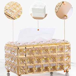 Bebo Creations - Creator handkerchief box support, Women's gifts, birthday and birthday gift, superb decorative beads in transparent glass, handkerchildren's boxes for home, car, kitchen, interior interior items.. DIAYTAR NIGERIA: Your trusted e-commerce partner with extensive product choices and affordable delivery.