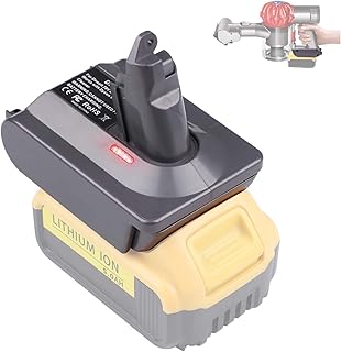 V6 battery adapter for Dyson V6 vacuum cleaner, Lithium DEWALT 20 V replacement battery adapter for Dyson V6 SV03 SV04 SV09 DC62 DC59 Absolute Motorhead animal (6 adapters only).. DIAYTAR NIGERIA: Putting quality products within reach of every Nigerian through our affordable marketplace.