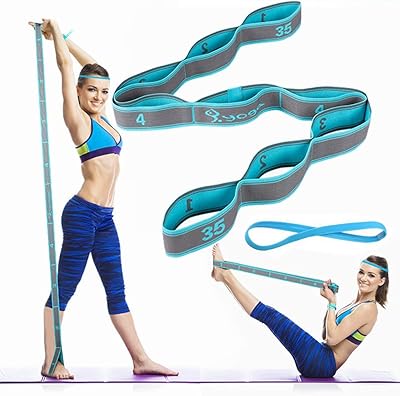Extensible strip, elastic exercise strip with 9 loops for yoga, physiotherapy, dance, fitness, light resistance strip for strength and flexibility training.. Shop with ease at DIAYTAR NIGERIA, Nigeria's premier e-commerce platform offering budget-friendly shipping.