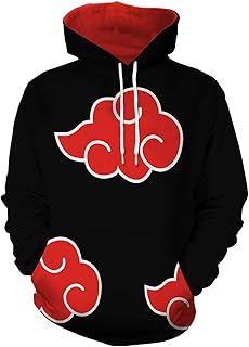 Uu-Style Men Akatsuki Cloud Pull with Long Sleeping Sleeping Uchiha Itachi Cosplay Hood.. Save time and money with DIAYTAR Nigeria’s online store.