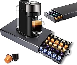 T&Q coffee capsules storage drawer compatible with nespresso.. DIAYTAR NIGERIA brings the marketplace to your home with budget-friendly prices and nationwide delivery.