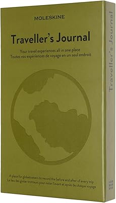 Moleskine travel diary, 13 x 21 cm format with rigid cardboard cover.. DIAYTAR NIGERIA delivers on convenience and affordability with our reliable nationwide shipping.