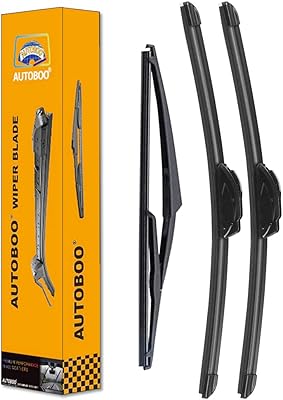Autobo Boucher-Glaces front 26 " + 14" with replacement wipers' replacement for Nissan Rogue Select 2014-2015, Nissan Rogue 2008-2013-Original factory quality (3).. DIAYTAR NIGERIA brings the marketplace to every Nigerian home with affordable prices and quick delivery.