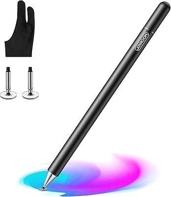 Joyroom stylus for iPad, capacitive stylus for drawing, writing and students, high sensitivity, with artist glove (palm rejection technology).. DIAYTAR NIGERIA brings retail convenience to your screen with affordable prices and dependable shipping.